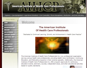 Home page of http://www.aihcp.org/